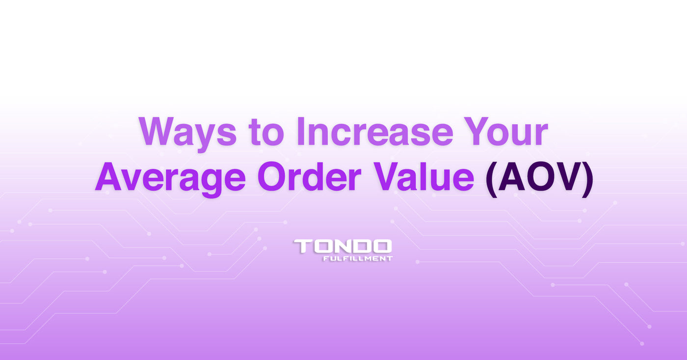 Ways to increase your average order value
