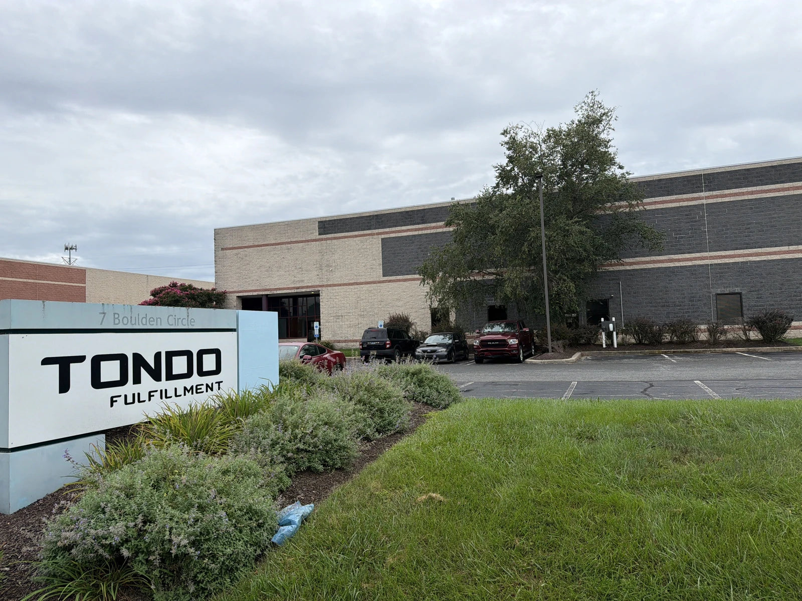Tondo Fulfillment facility in New Castle, Delaware