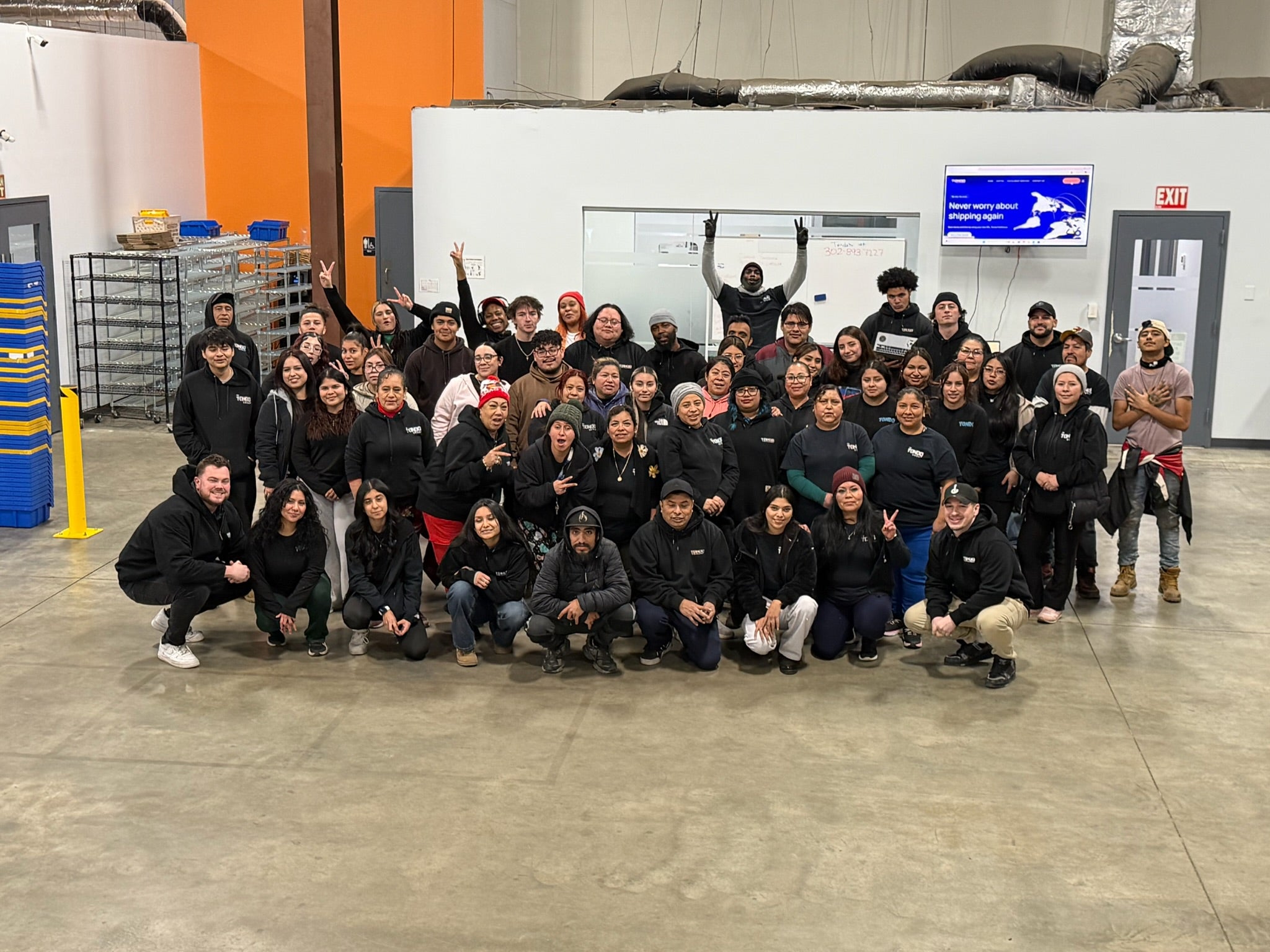 Tondo Fulfillment operations team inside the warehouse